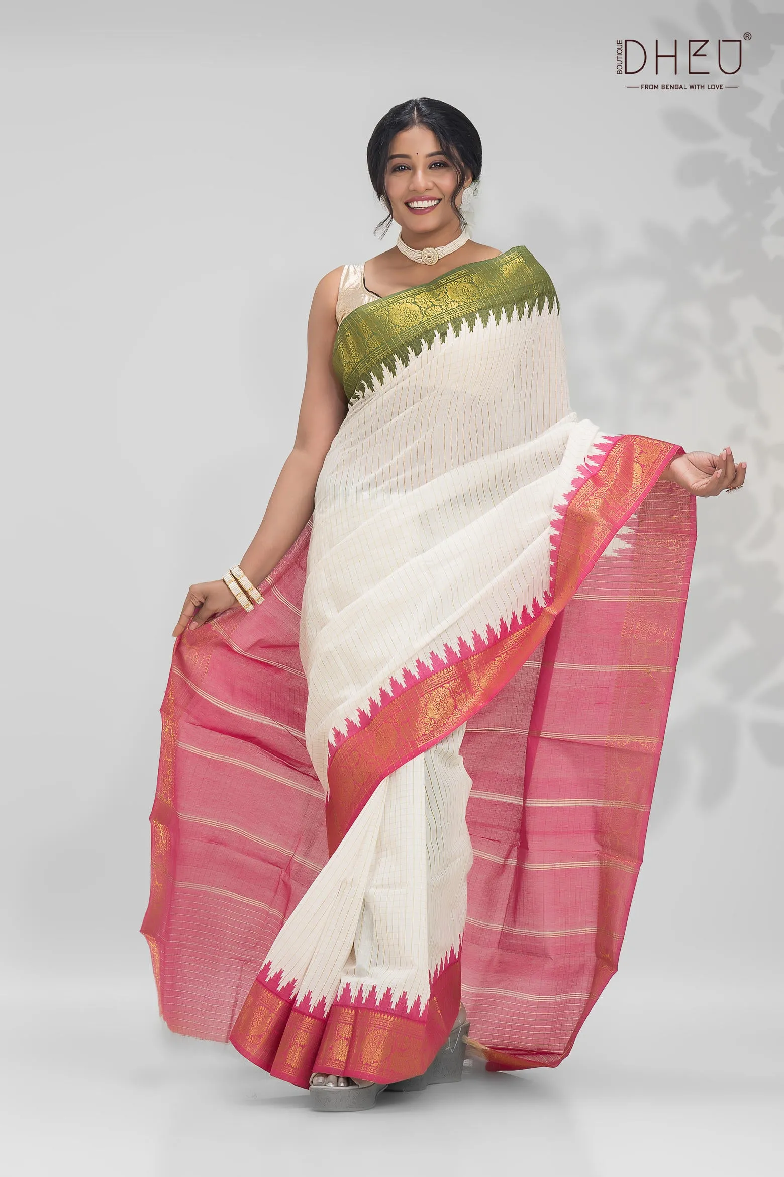 Handloom Maheshwari Saree