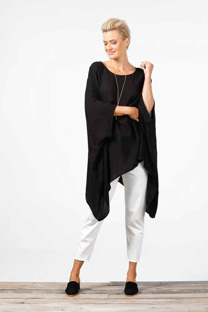 Chic Black Holiday Hideaway Top - Available for Preorder, Early March Release