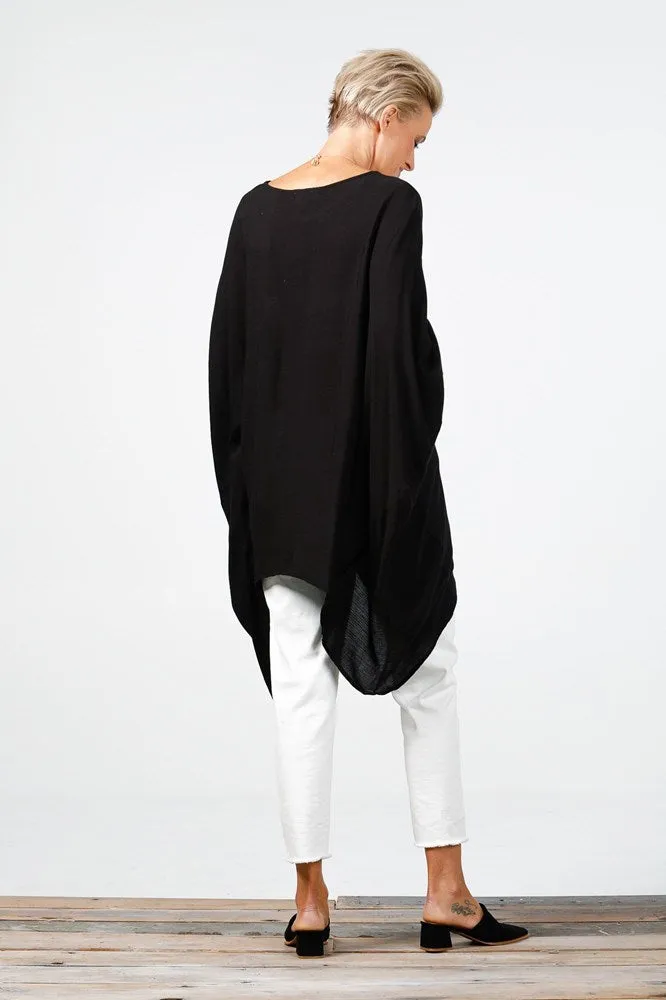 Chic Black Holiday Hideaway Top - Available for Preorder, Early March Release