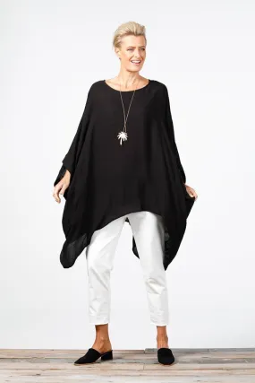 Chic Black Holiday Hideaway Top - Available for Preorder, Early March Release