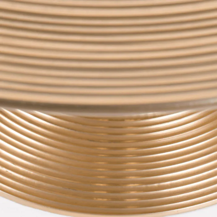 Hypnotising Round Coffee Table Gold