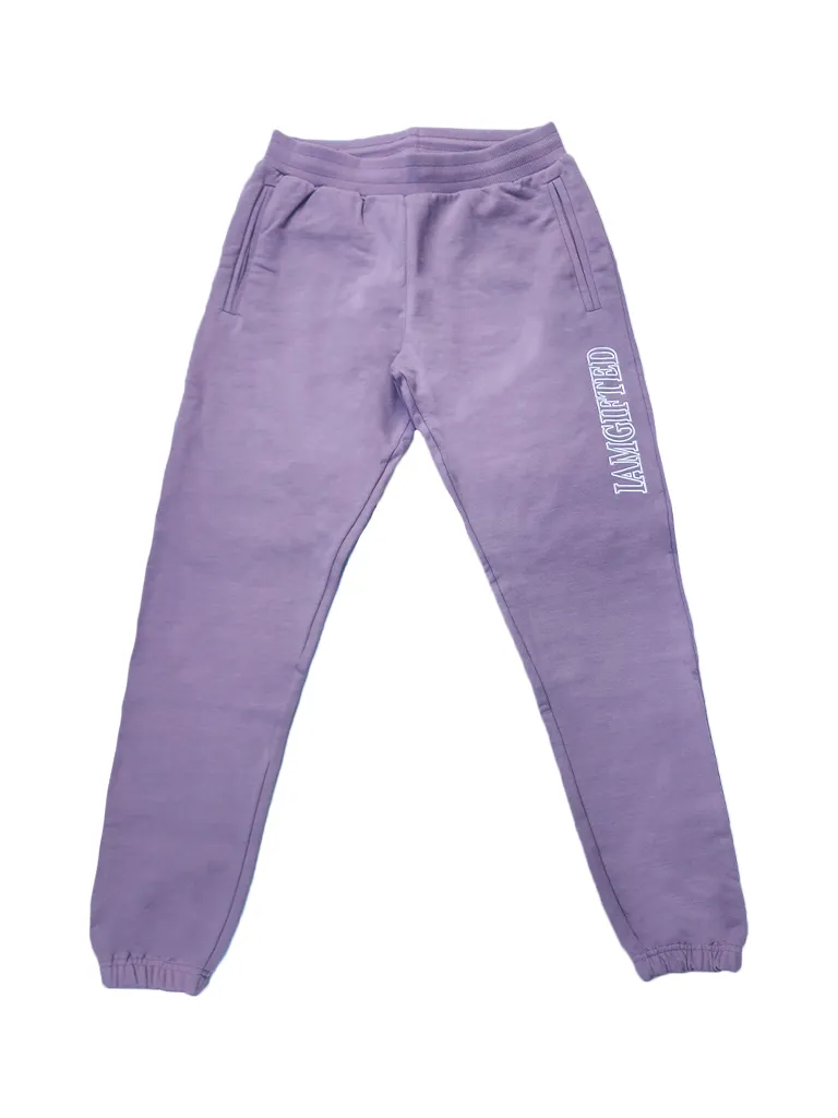 IAMGIFTED Joggers in Purple