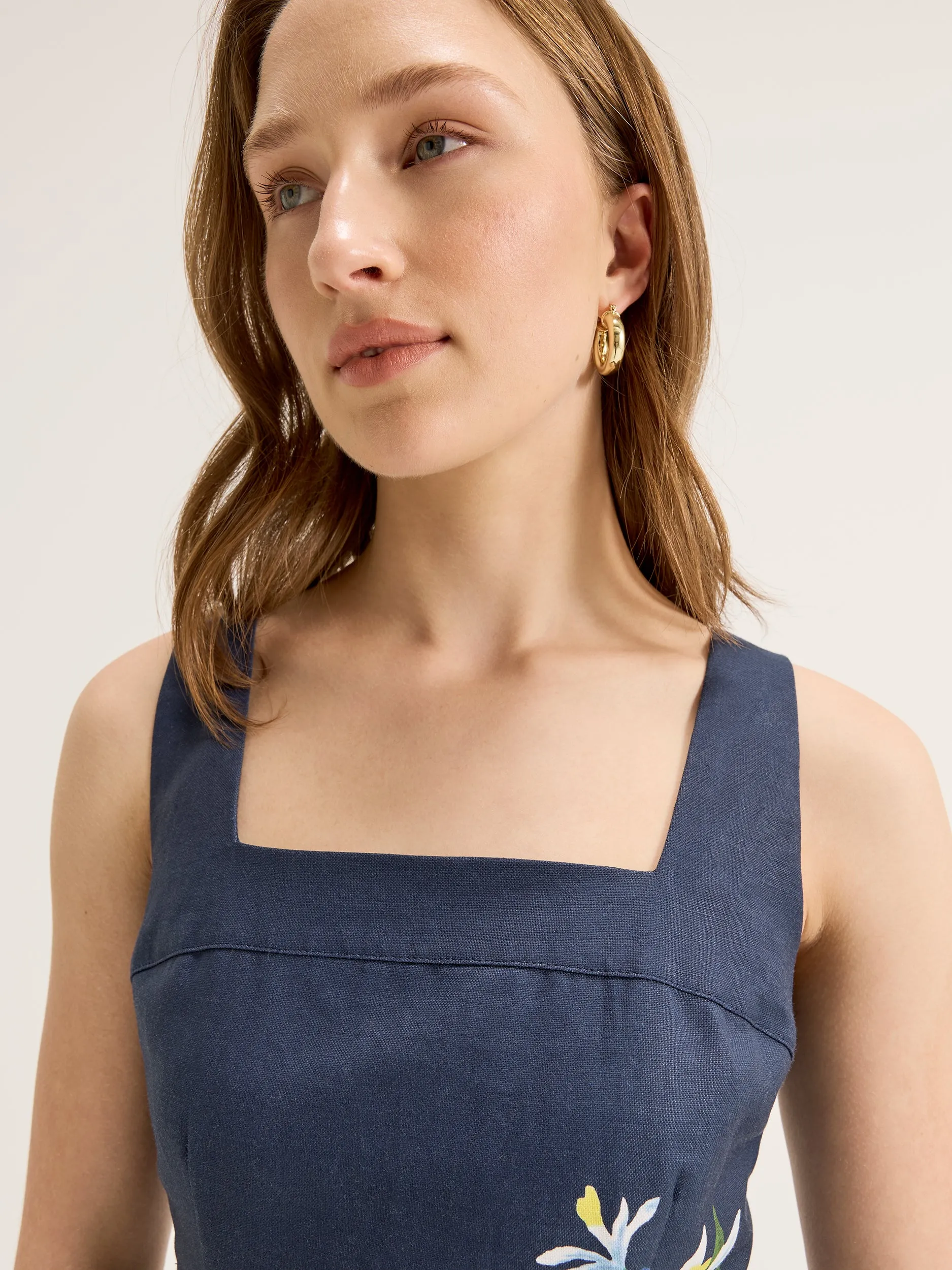 Iris Bloom Mini Dress
