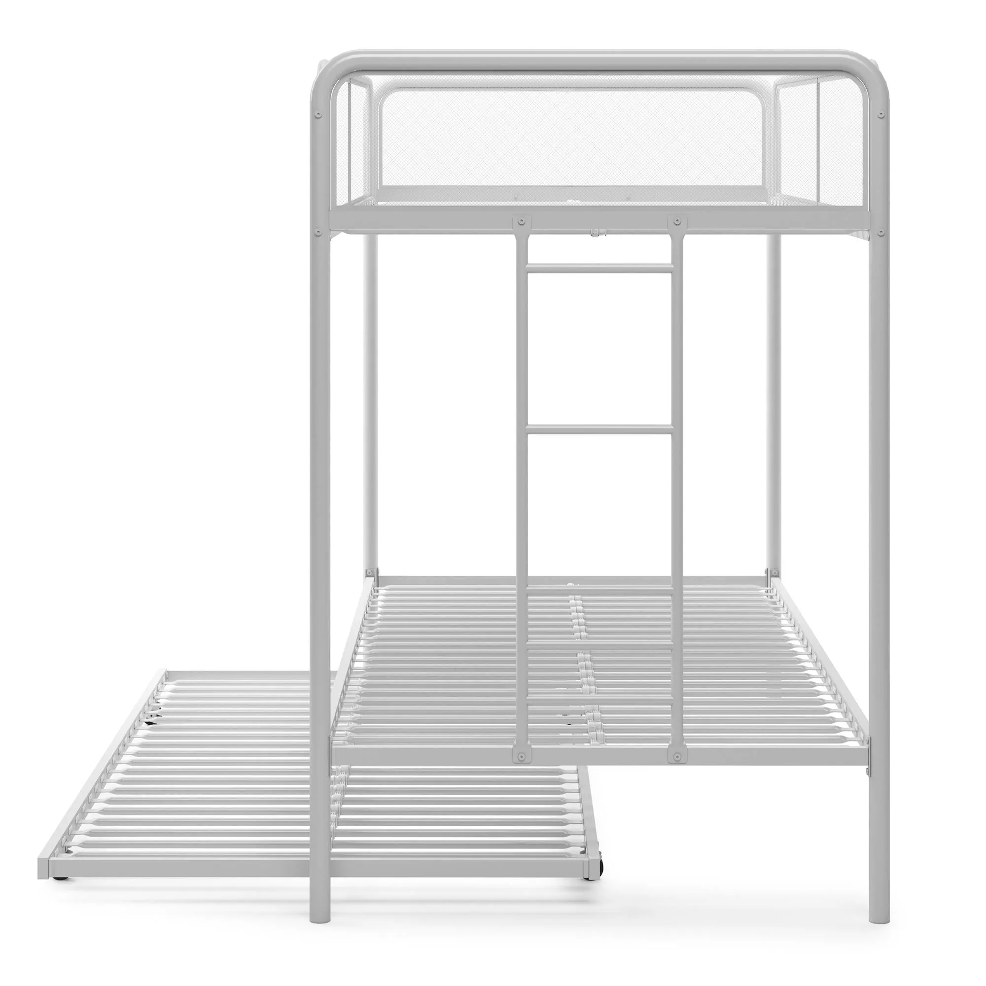Isaiah Metal Bunk Bed with Trundle