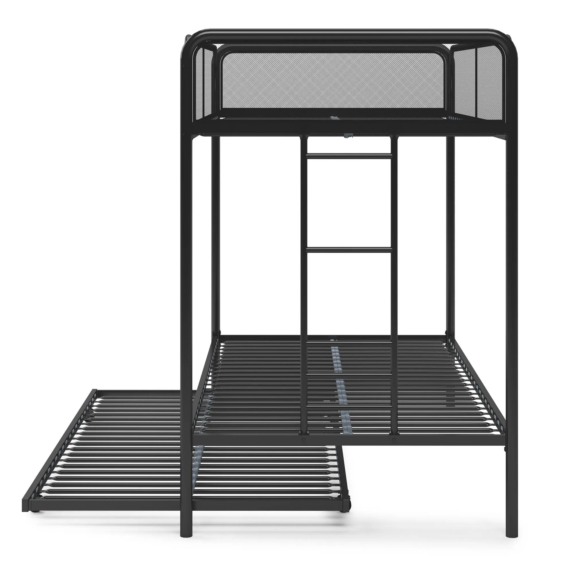 Isaiah Metal Bunk Bed with Trundle
