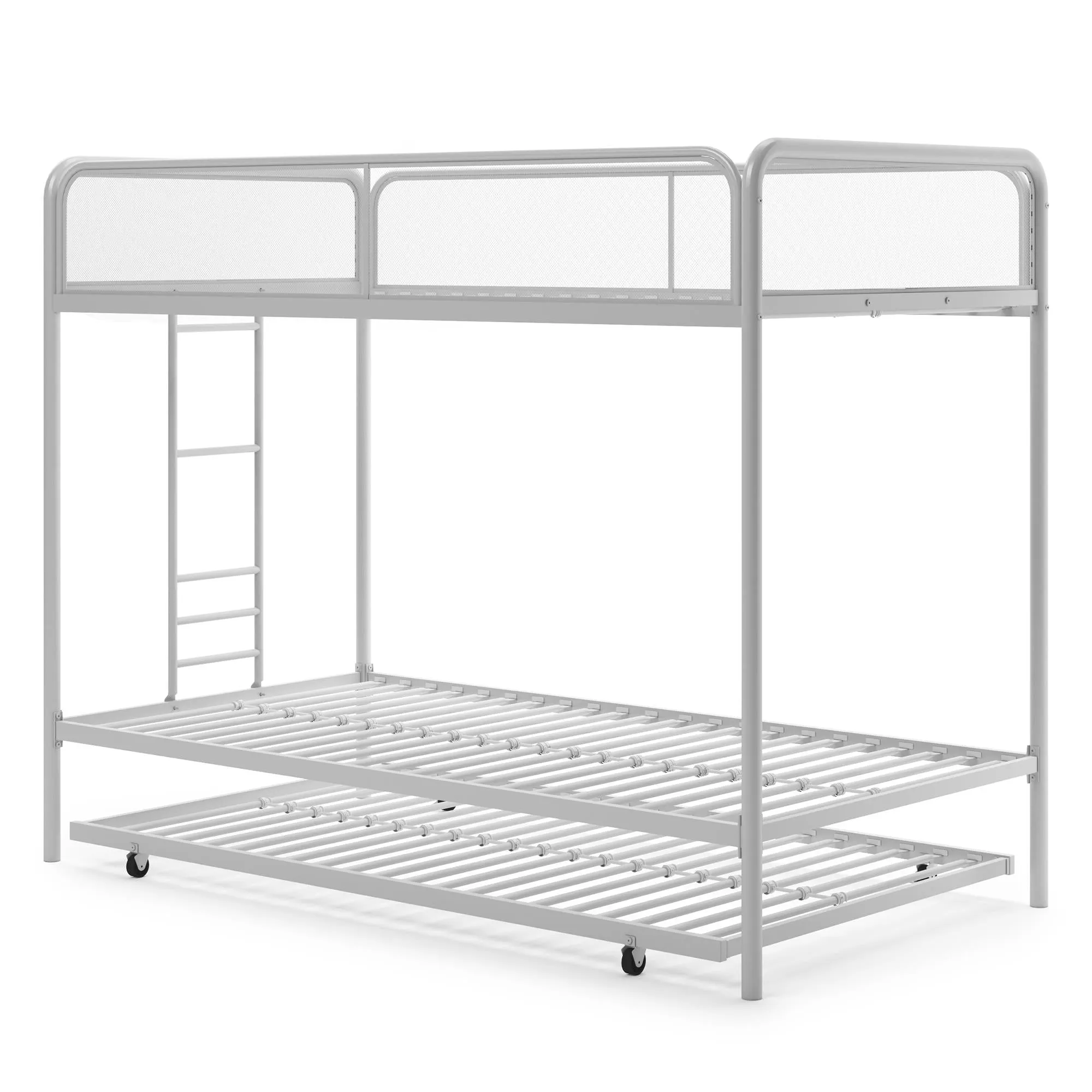 Isaiah Metal Bunk Bed with Trundle