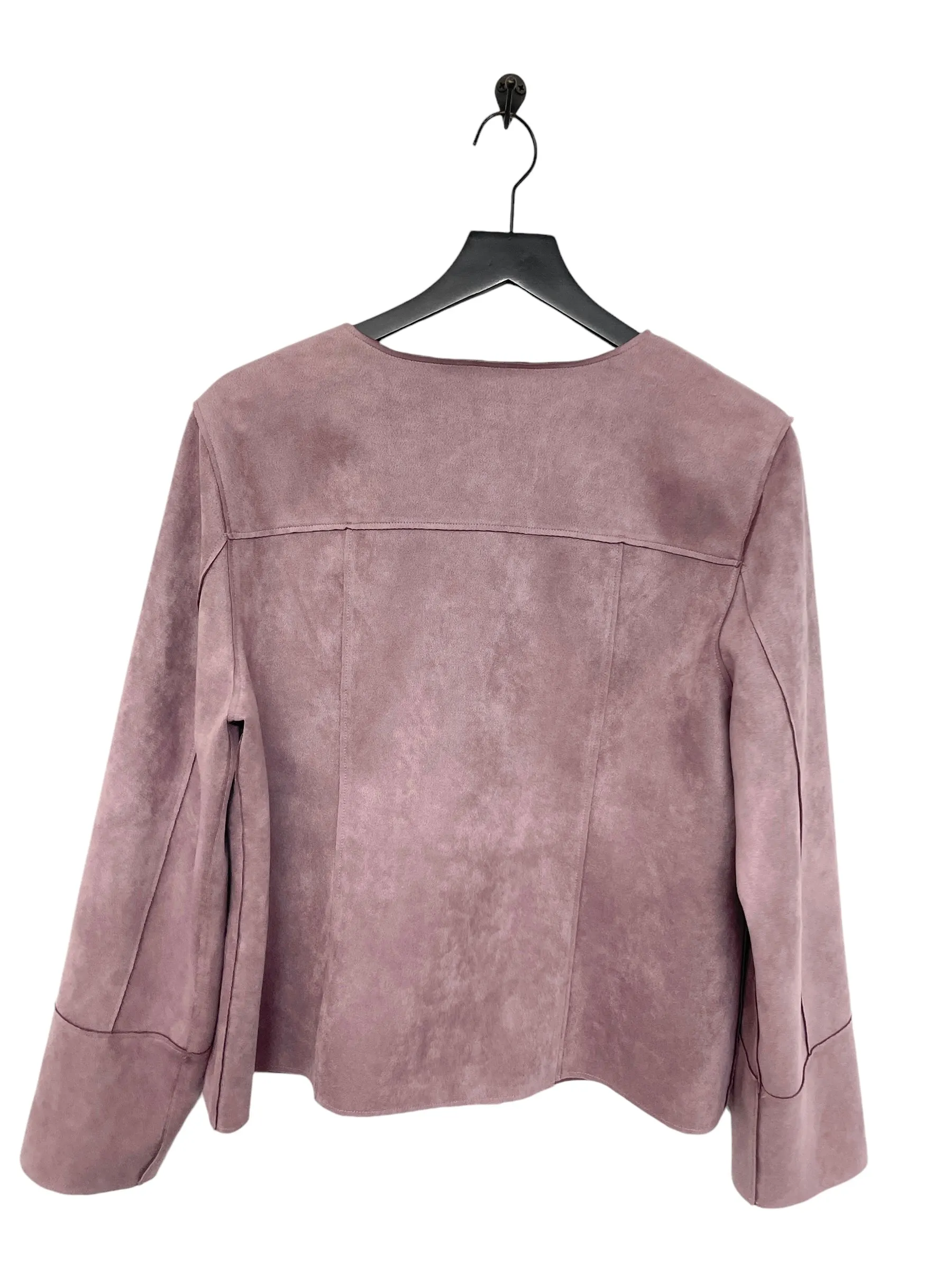 Jacket Other By Chicos In Purple, Size: L