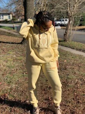 JBU Cream Embroidered Hoodie