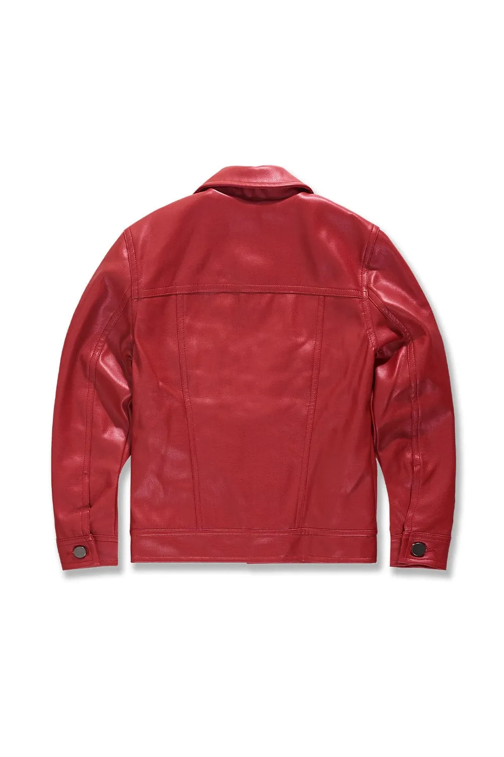 Kids Thriller Trucker Jacket (Red)