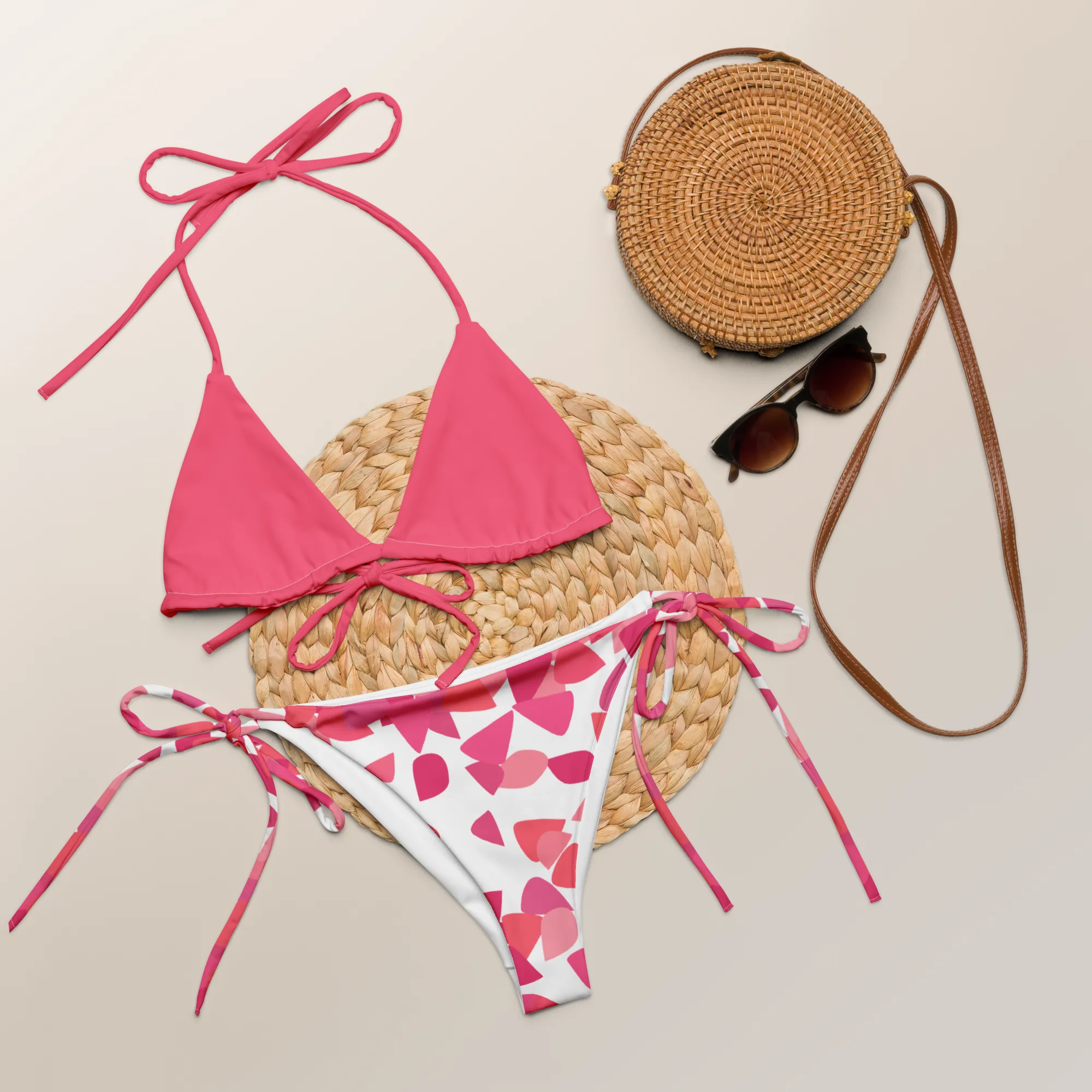 Leros Voukamvillia recycled string bikini