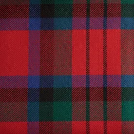 Macduff Modern Red All Wool Heavy Weight Tartan