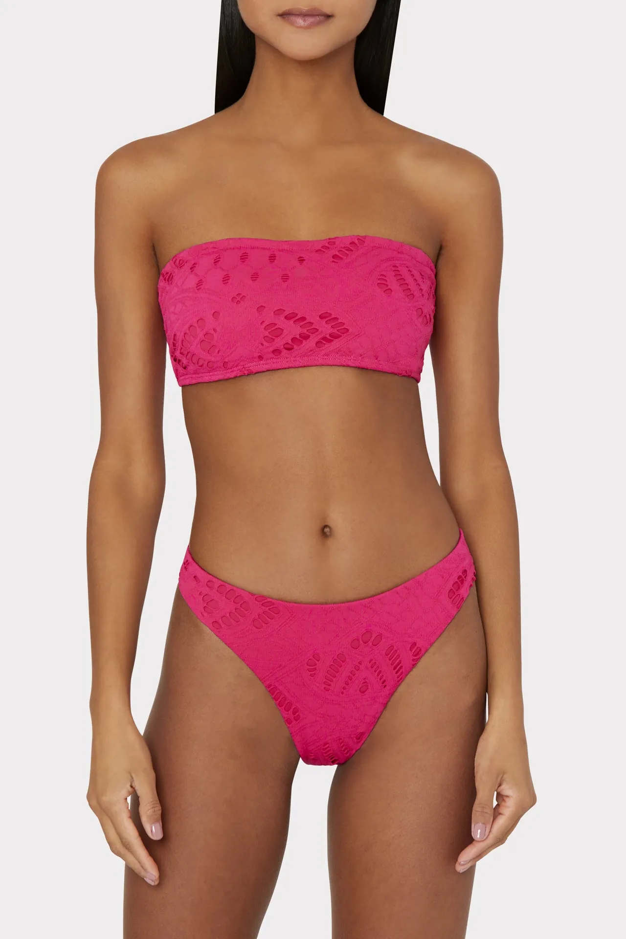 Margot Lace Eyelet Bikini Bottom