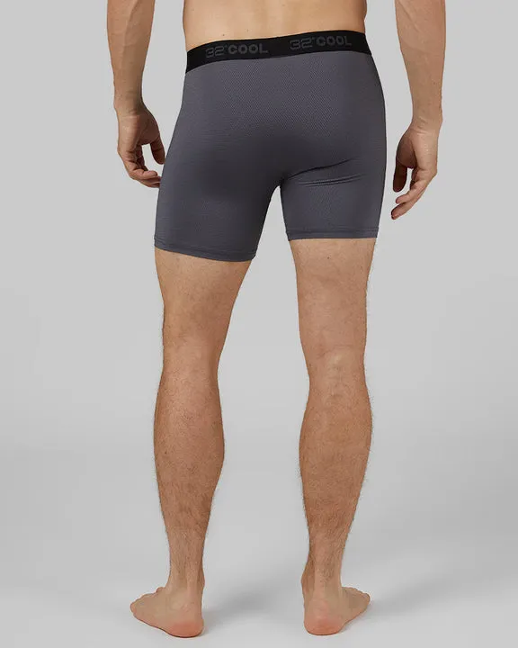MEN'S 4-PACK ACTIVE MESH BOXER BRIEF