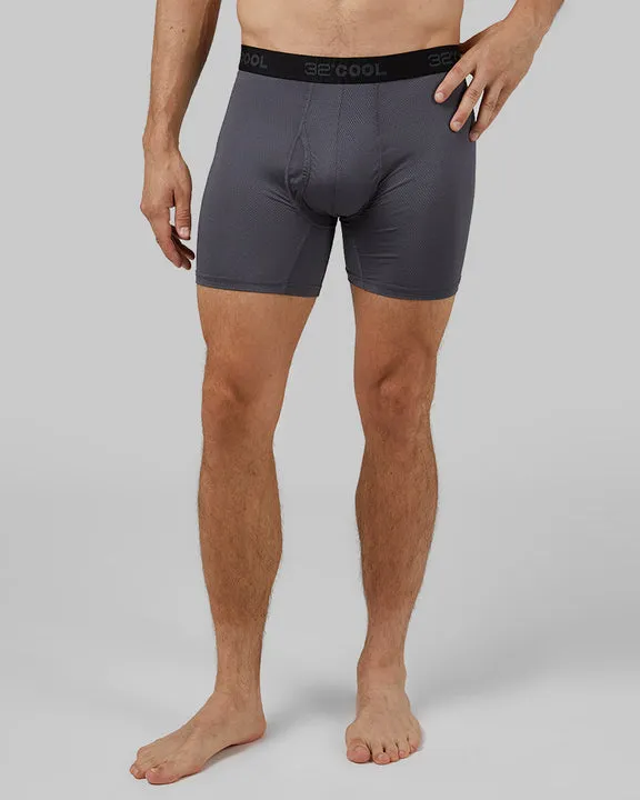 MEN'S 4-PACK ACTIVE MESH BOXER BRIEF