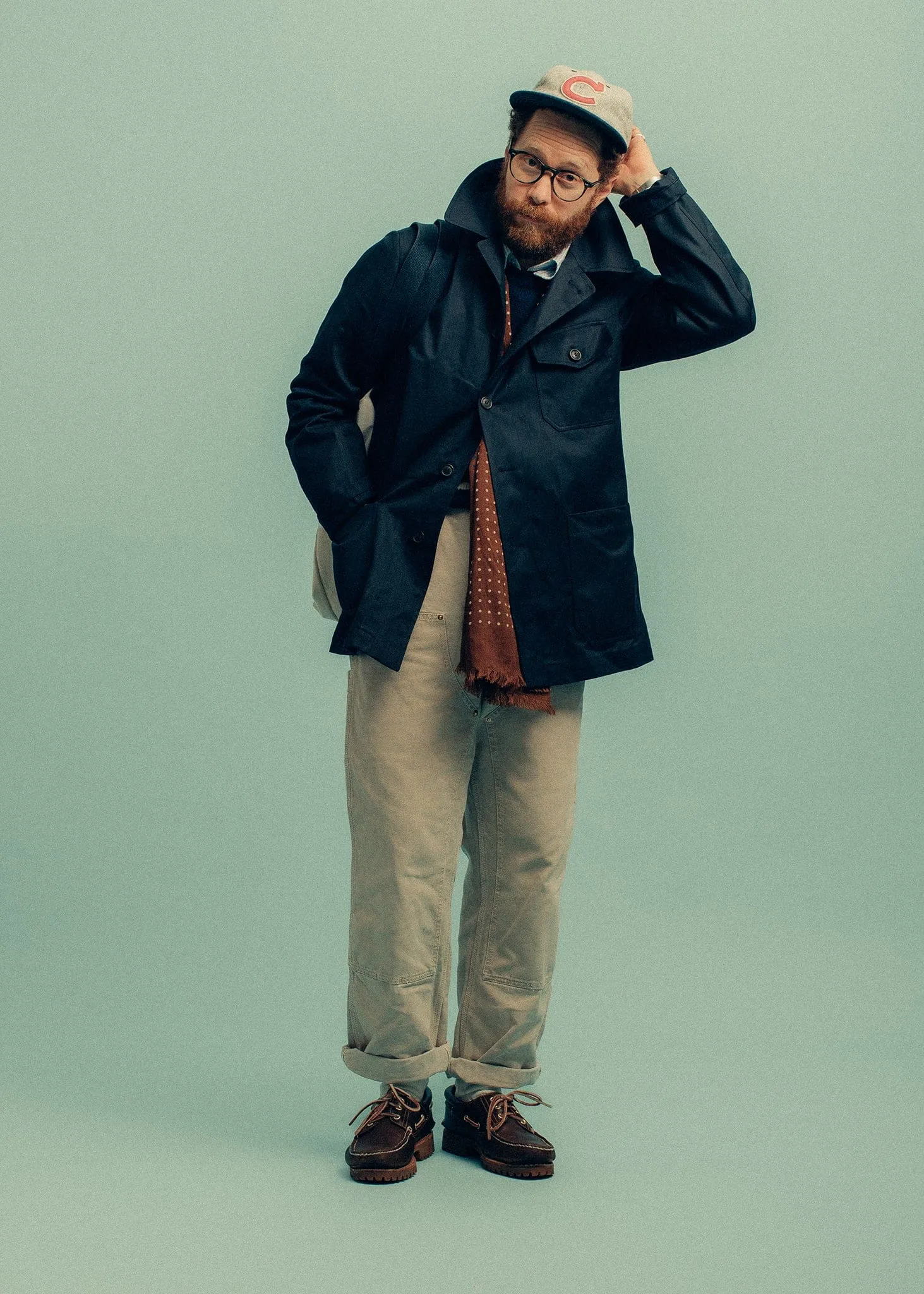 Milton Chore Jacket Navy
