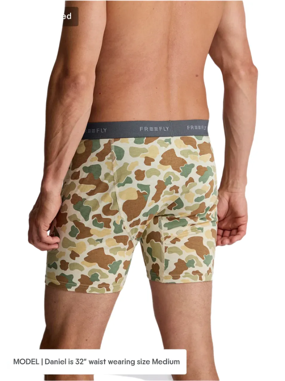 Motion Boxer Brief Barrier Vtg Camo