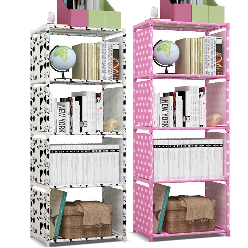 Multifunctional simple bookshelf