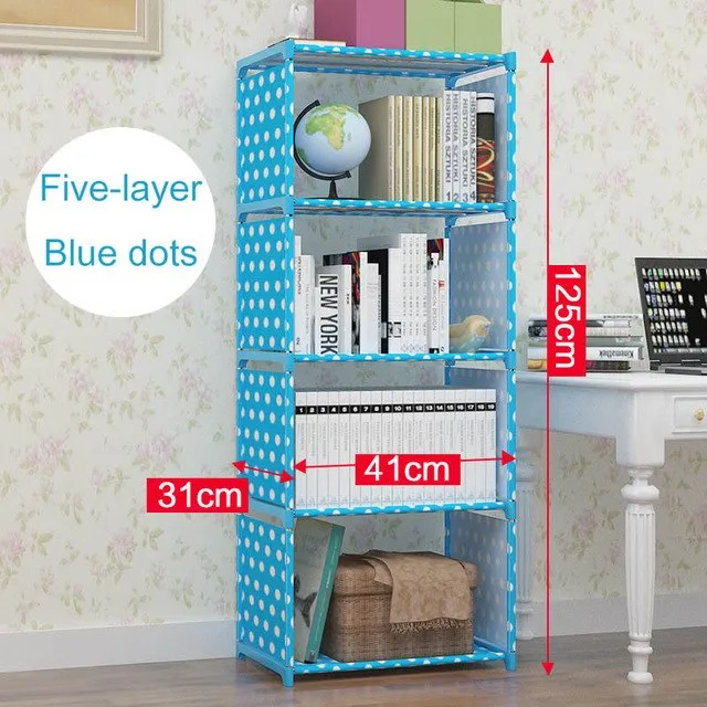 Multifunctional simple bookshelf
