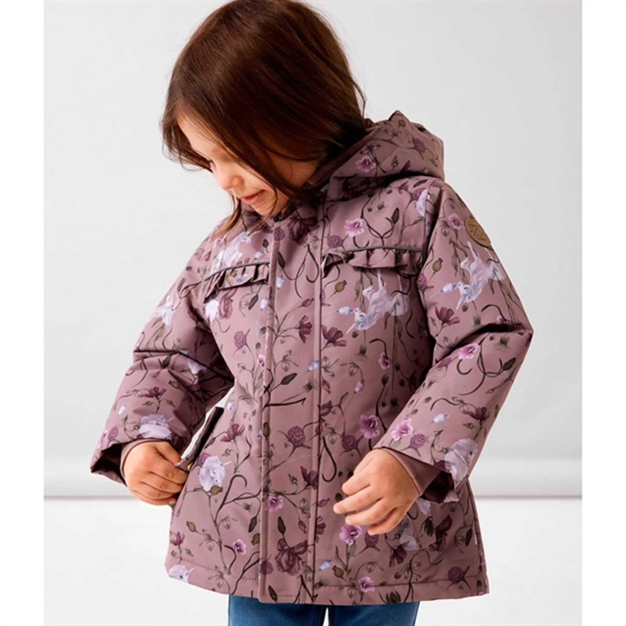 Name it Antler Snow Jacket Flower Unicorn Noos