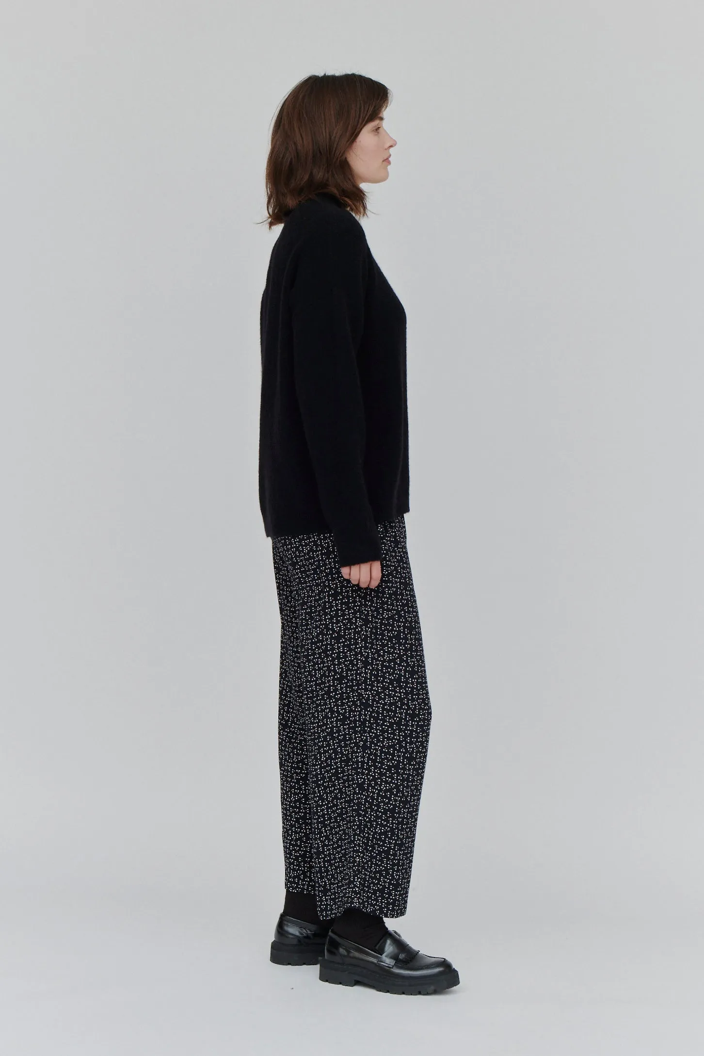 Nella Pants - Pixel Print Black