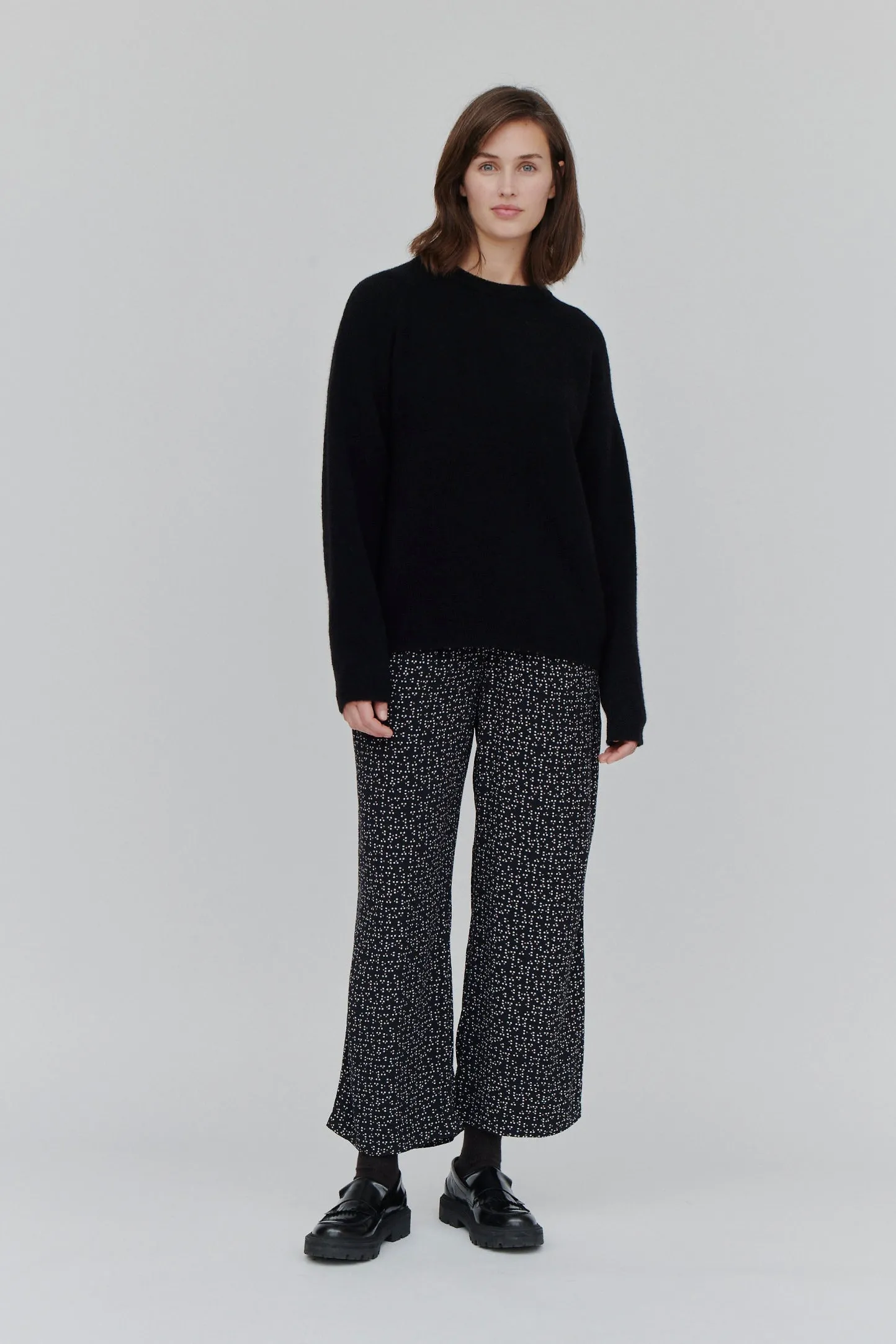 Nella Pants - Pixel Print Black