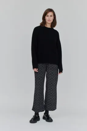 Nella Pants - Pixel Print Black