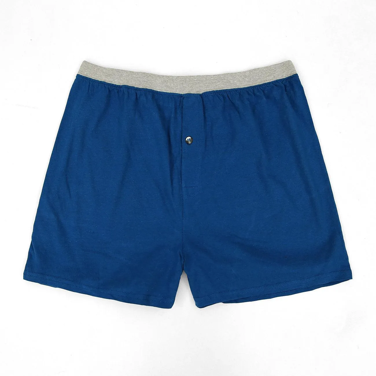 One Button Fly Pack Of 2 Boxer Shorts For Men (FL-11697)