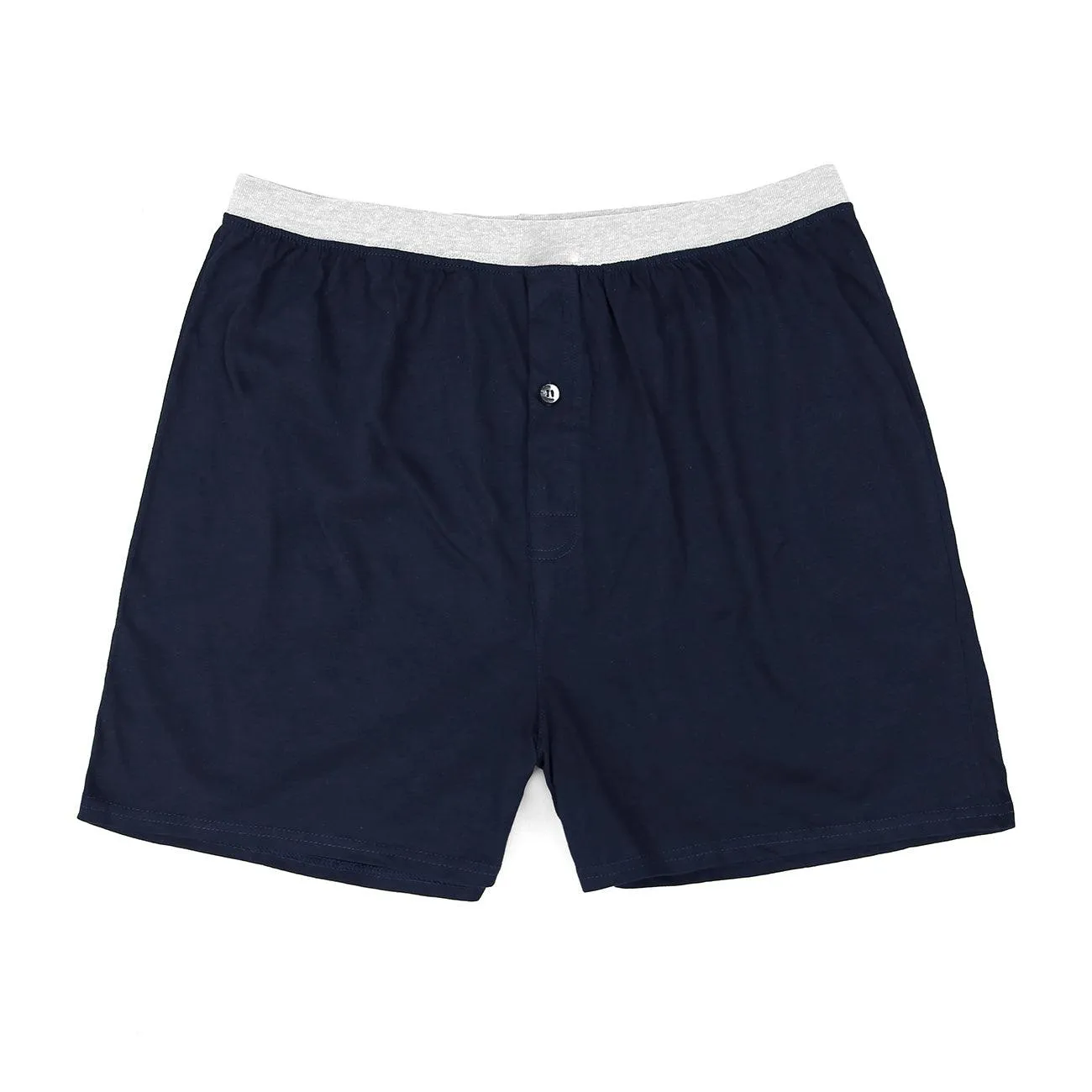 One Button Fly Pack Of 2 Boxer Shorts For Men (FL-11697)