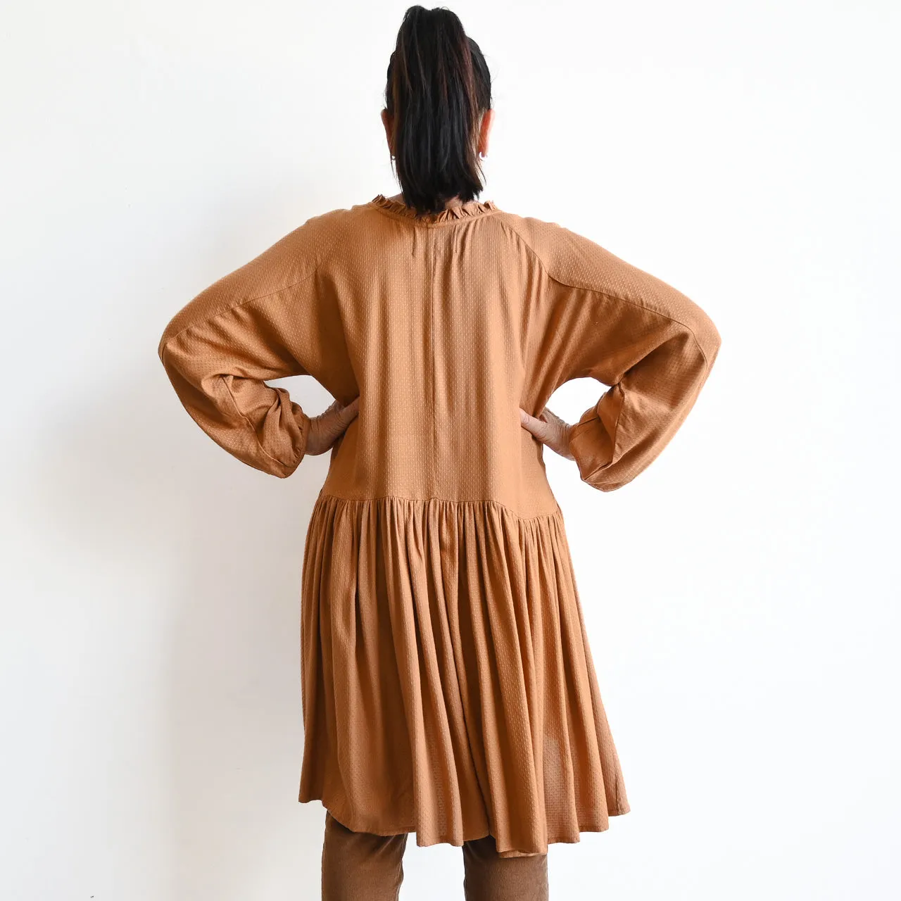 Peak-Hem Tunic Top by Escape - 3239