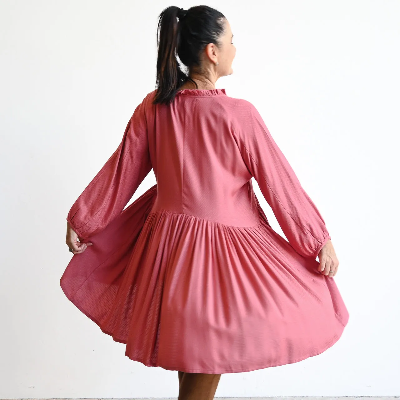Peak-Hem Tunic Top by Escape - 3239