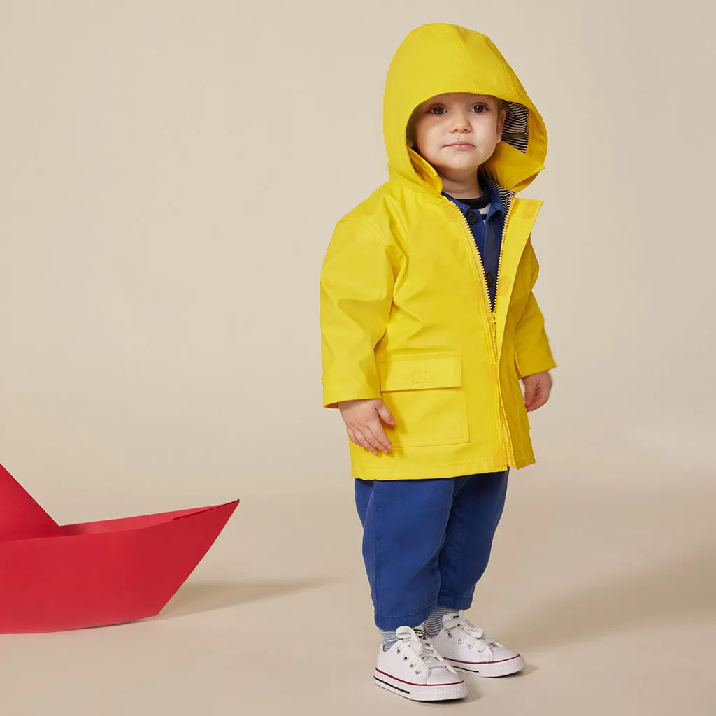 Petit Bateau Baby Iconic Raincoat Yellow