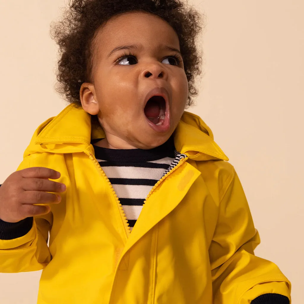 Petit Bateau Baby Iconic Raincoat Yellow