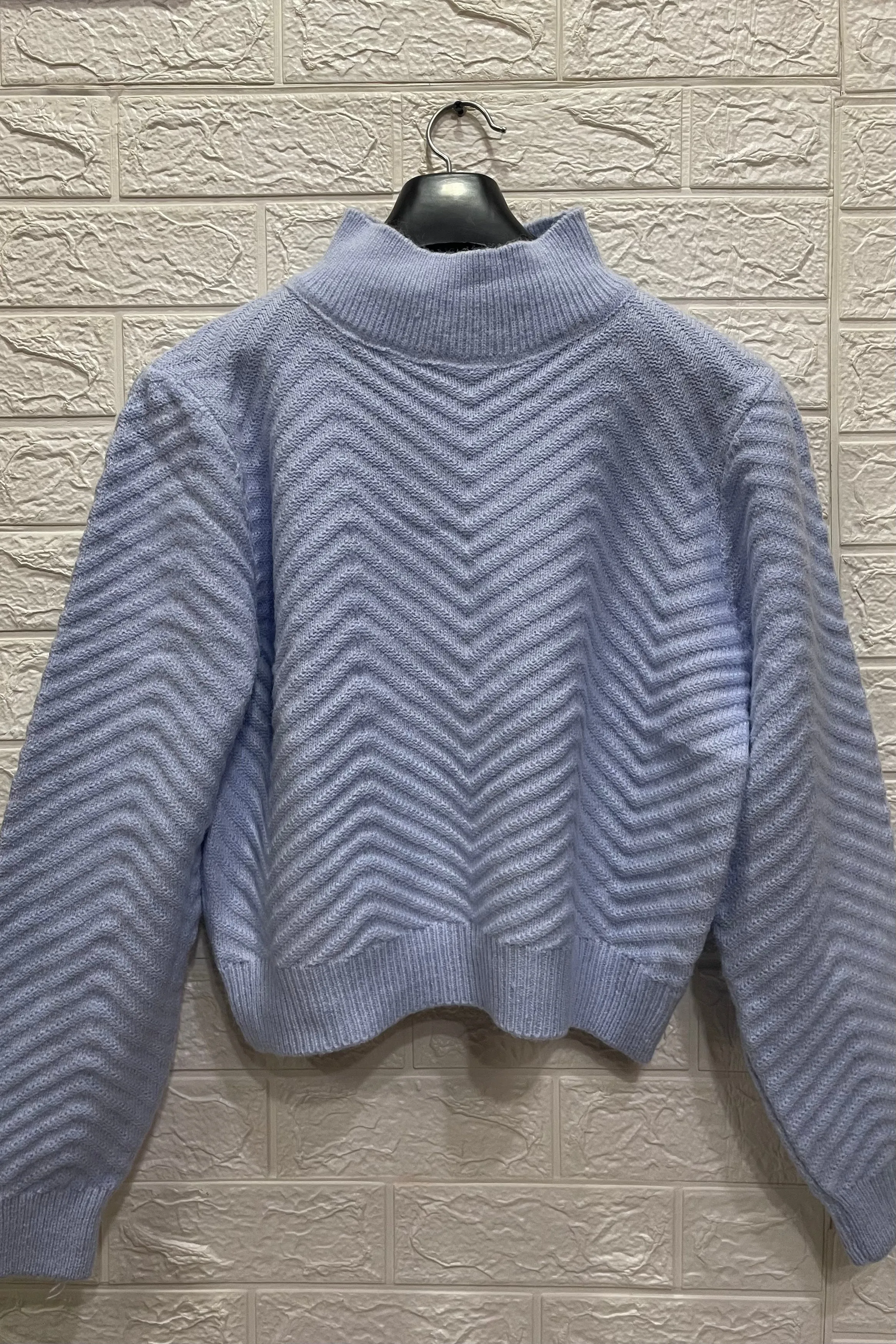 Pinteresty Turtle Neck Regular Full Sleeves Sweater
