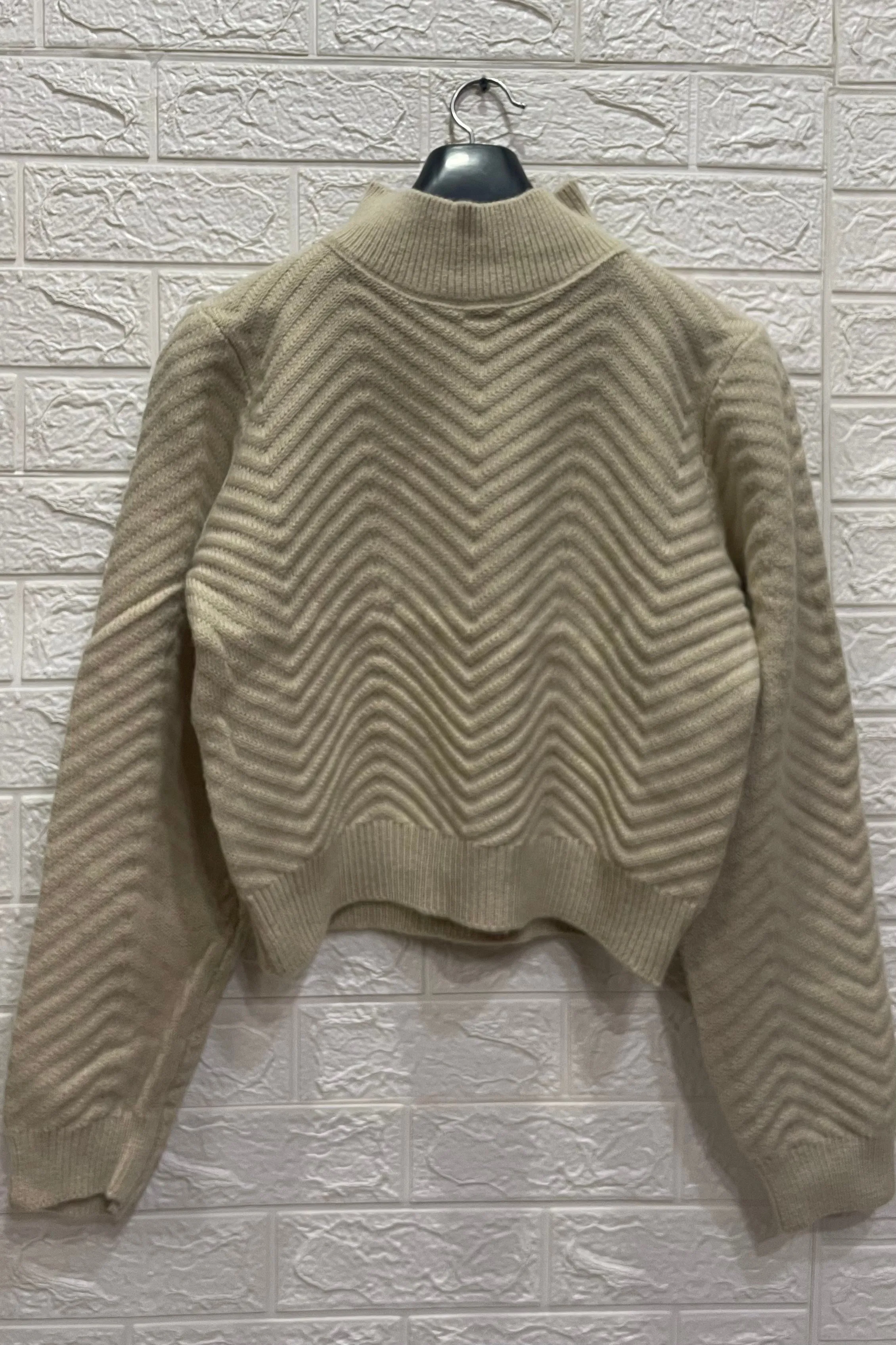 Pinteresty Turtle Neck Regular Full Sleeves Sweater