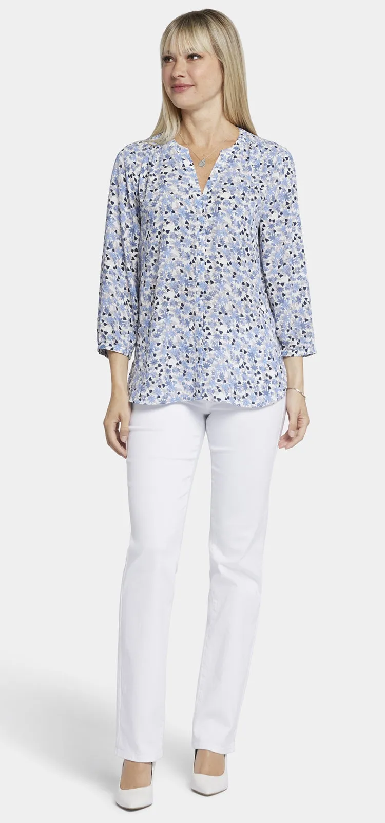 Pintuck Blouse Bloemenprint | Calle Canyon