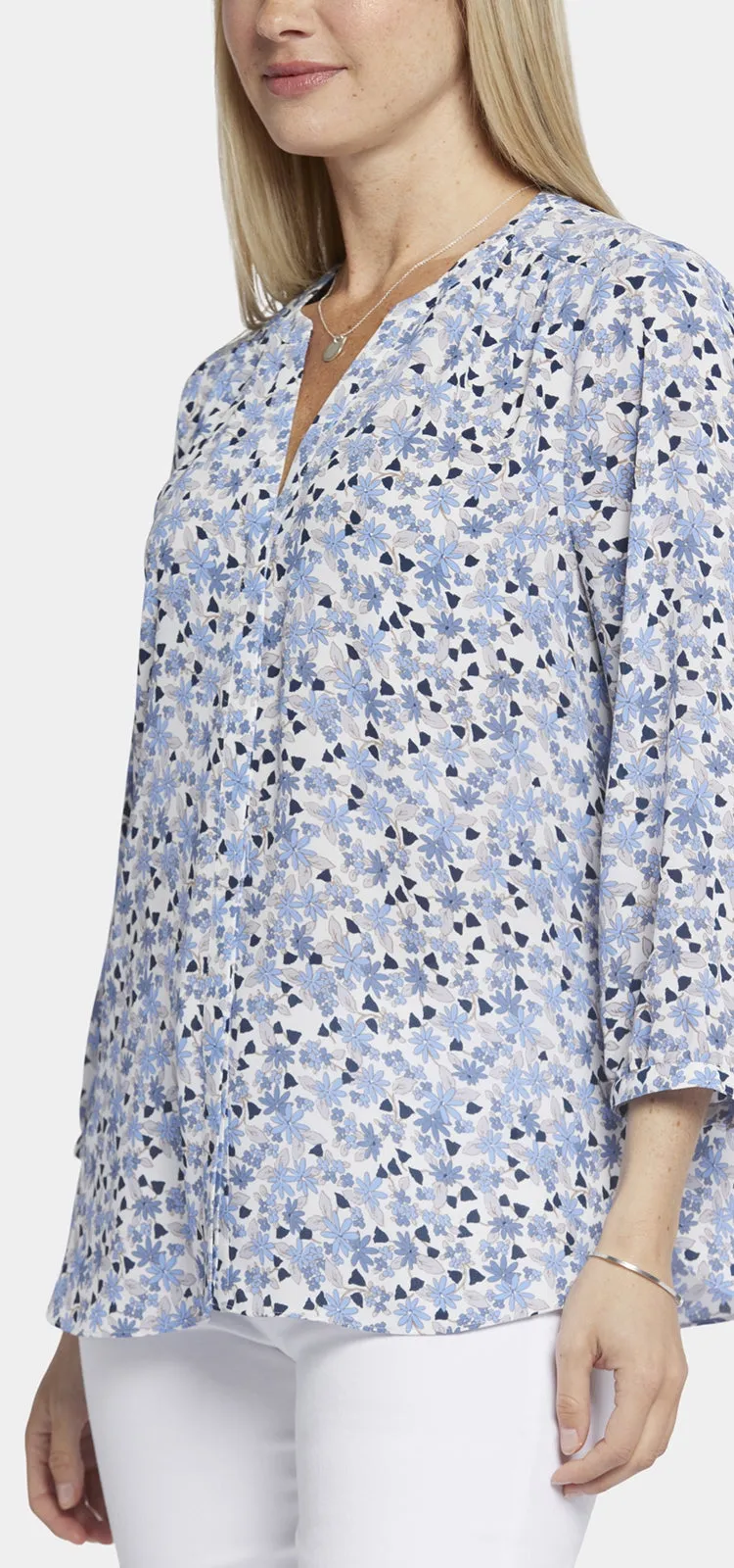 Pintuck Blouse Bloemenprint | Calle Canyon
