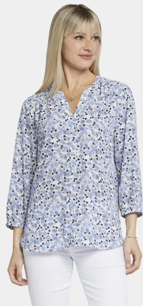 Pintuck Blouse Bloemenprint | Calle Canyon