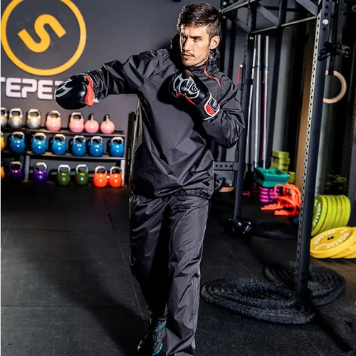 Pitbull Premium Hooded Sauna Sweat Suit