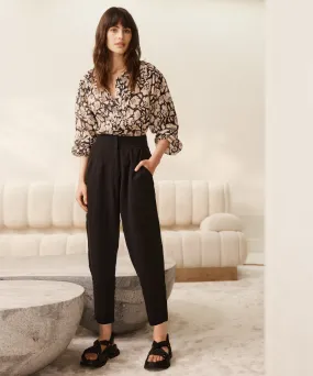 Rocco Linen Pant_Black