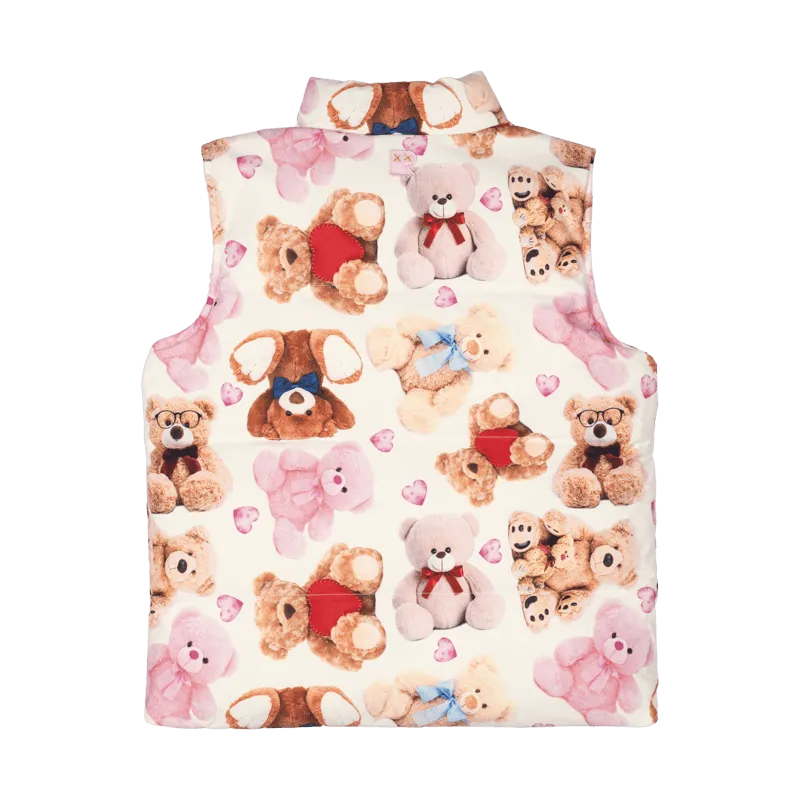 Rock Your Baby Teddy Padded Vest With Lining