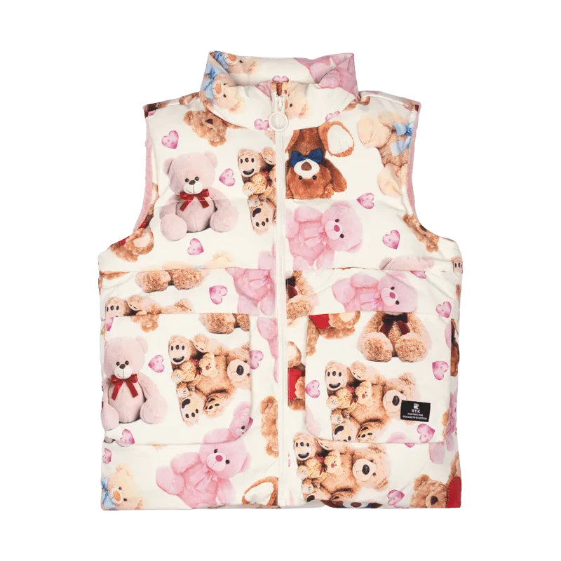 Rock Your Baby Teddy Padded Vest With Lining