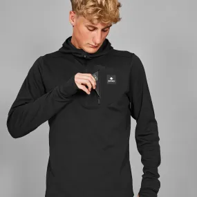 Saysky | Pace Half Zip Hoodie | Heren | Black