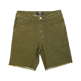 Stretch Jorts - Army Olive