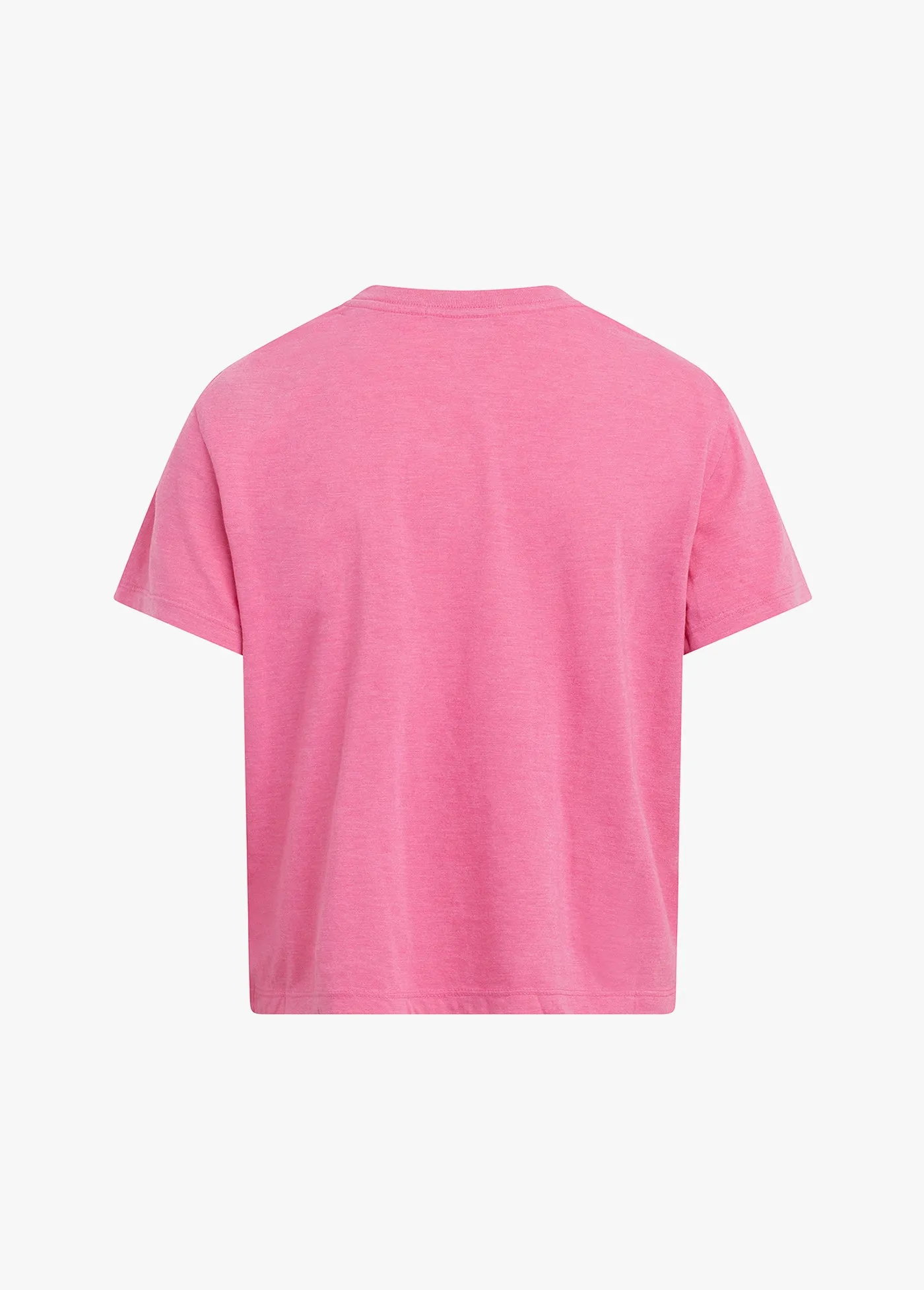 THE CROPPED COLLEGIATE TEE
