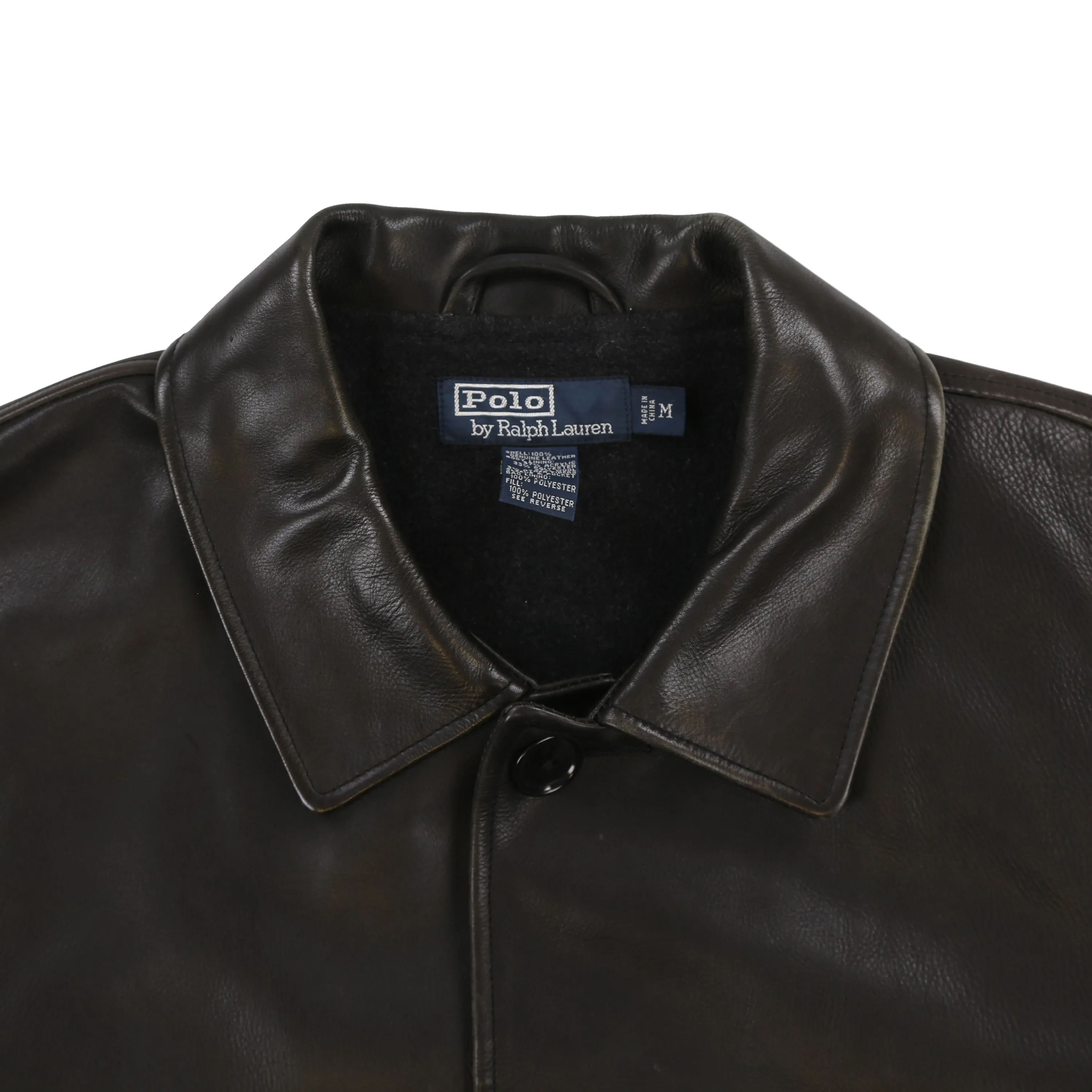 Vintage Polo Ralph Lauren Leather Jacket