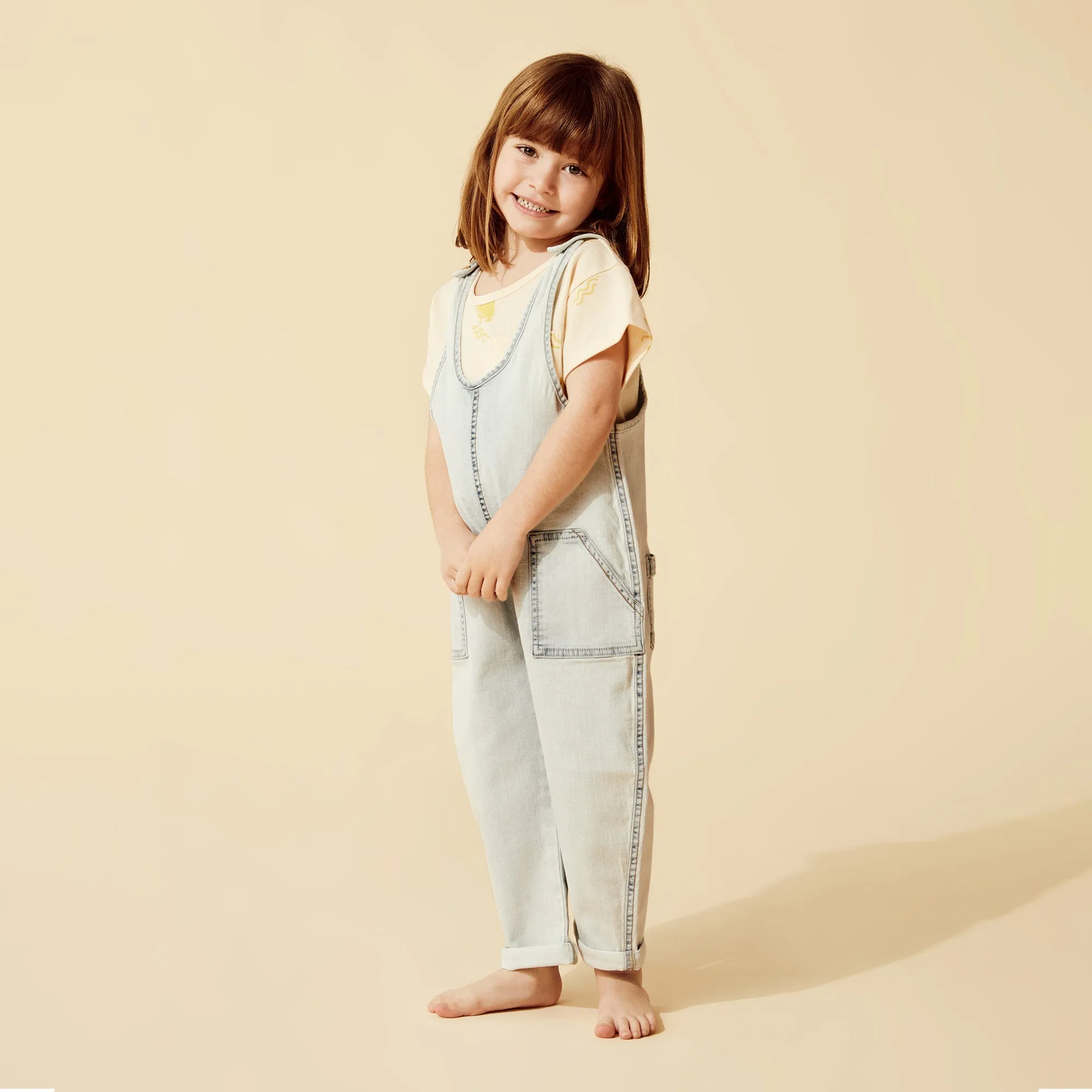Wilson and Frenchy Denim Overall