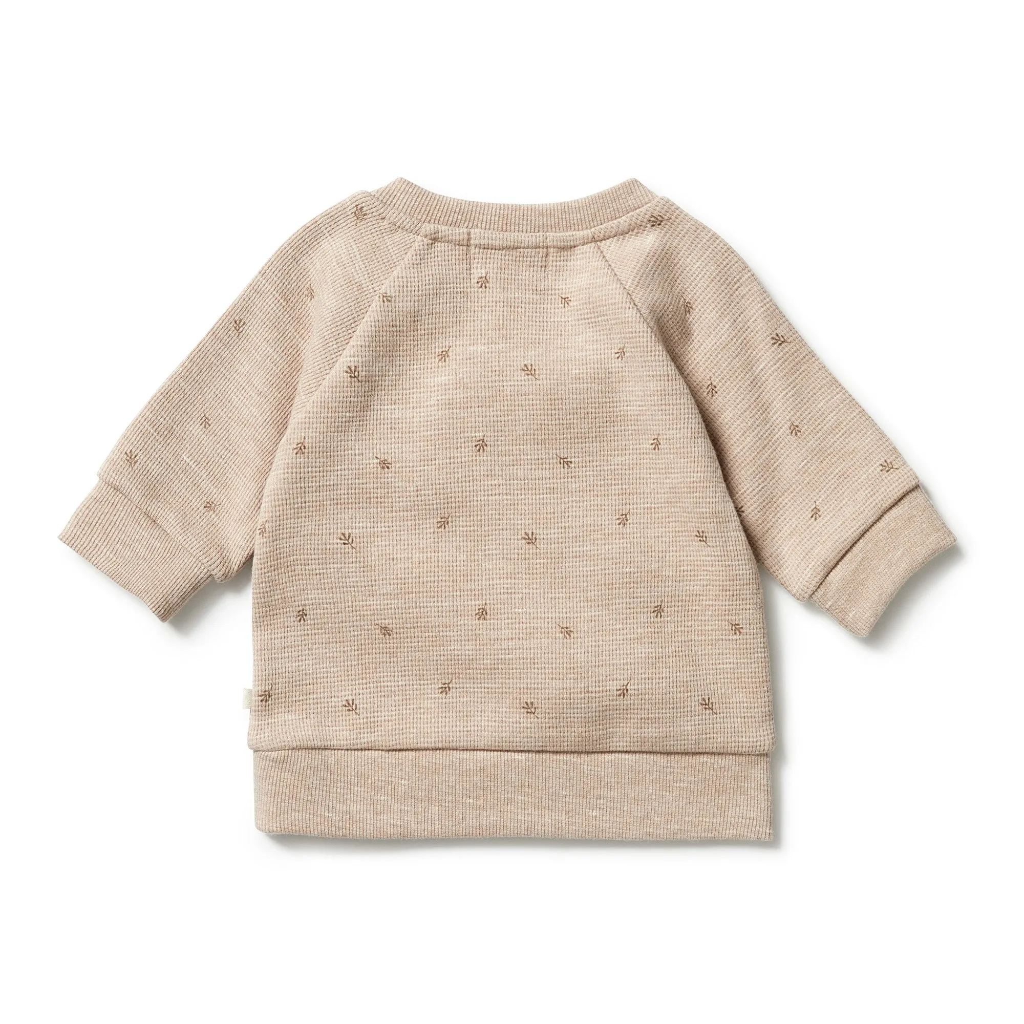 Wilson and Frenchy Organic Waffle Sweat - Leaf