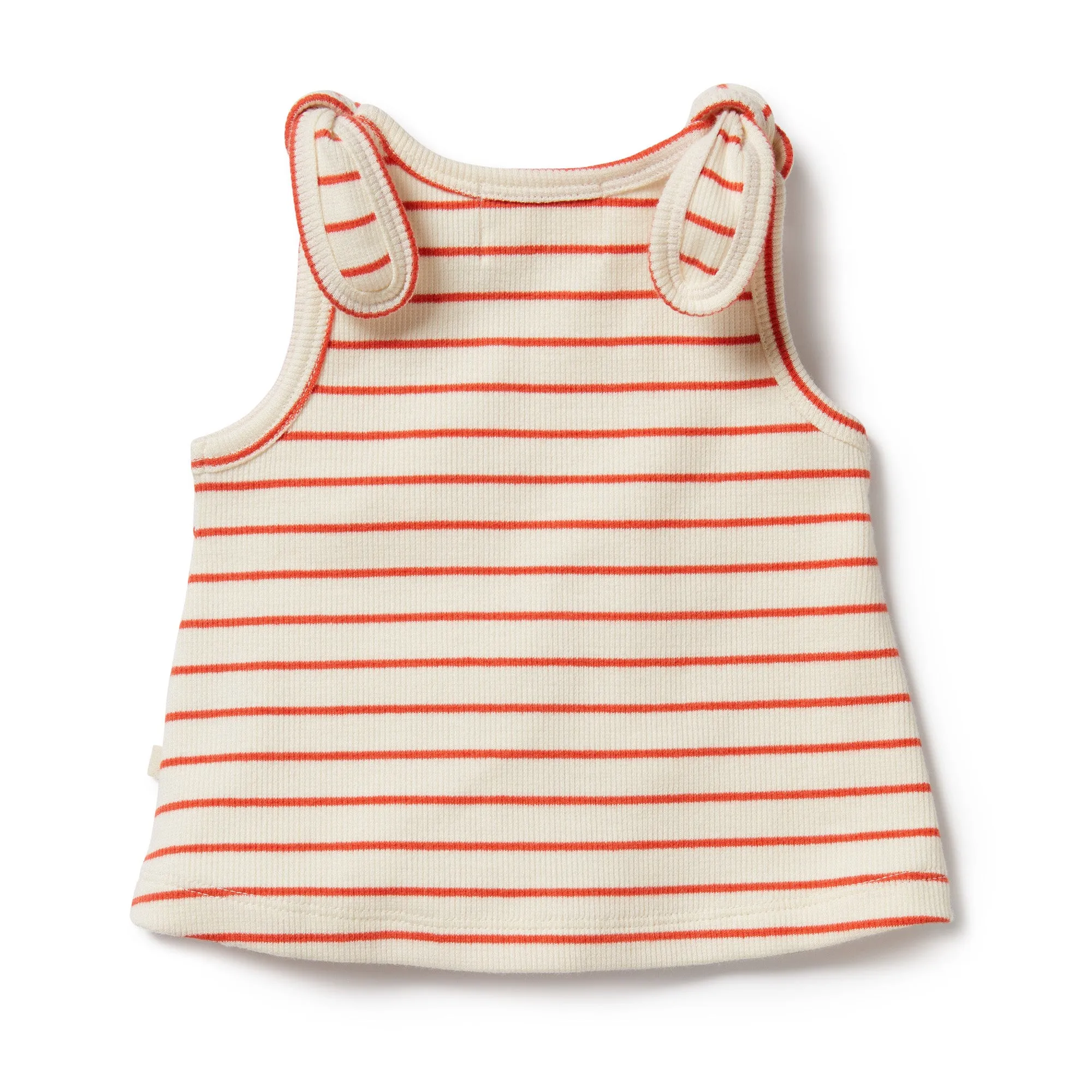 Wilson and Frenchy Petit Rouge Organic Tie Singlet
