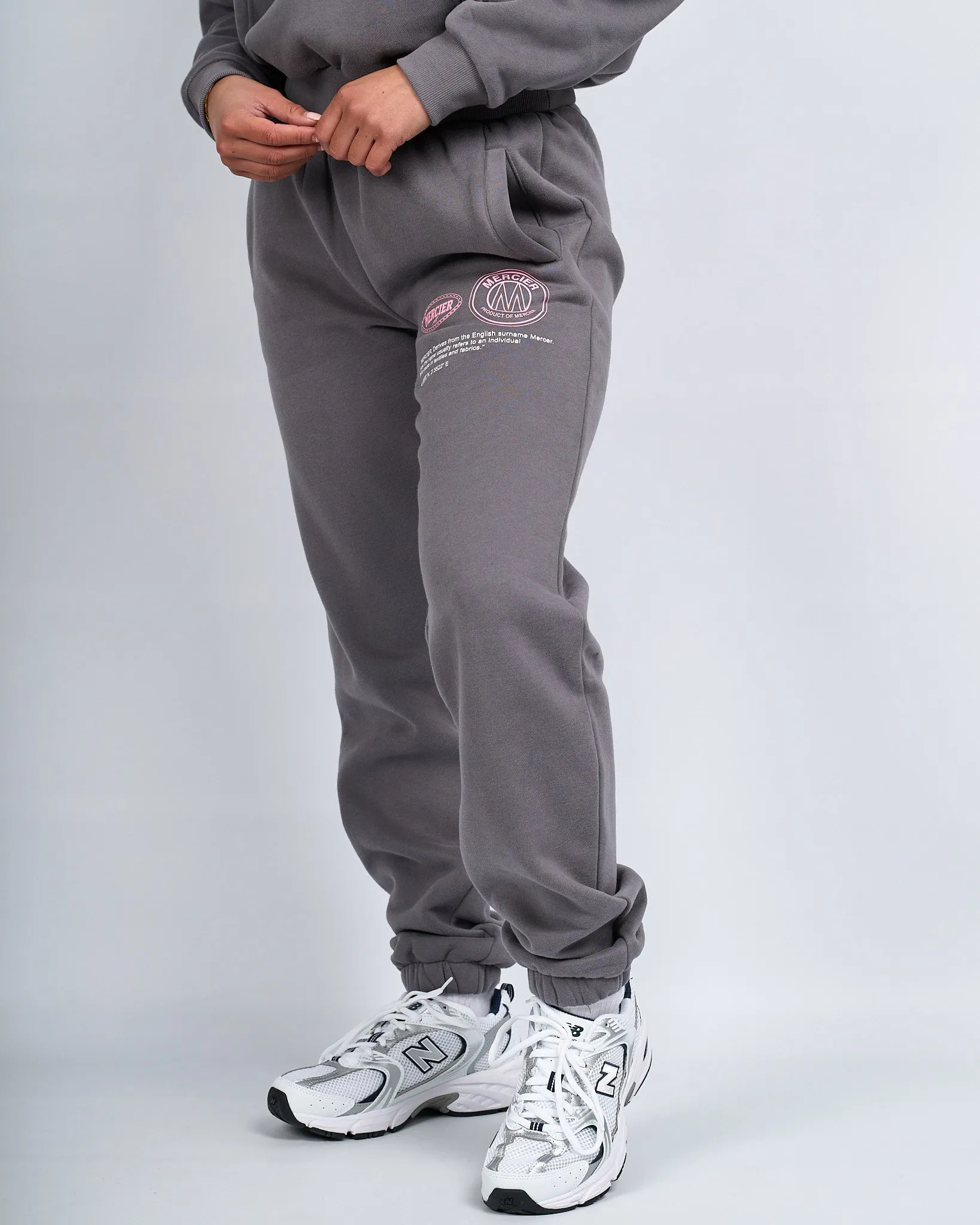 Womens Charcoal Caruso Joggers